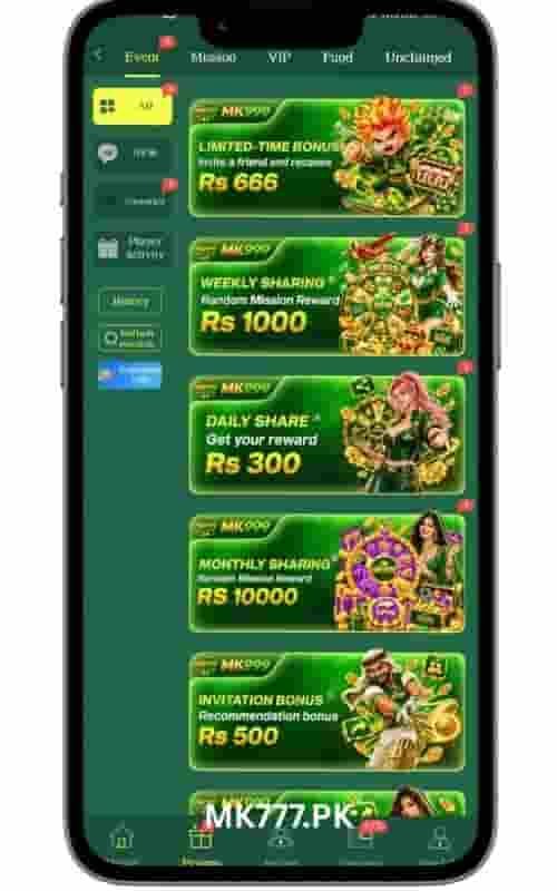 MK999 Game Invitation bonus